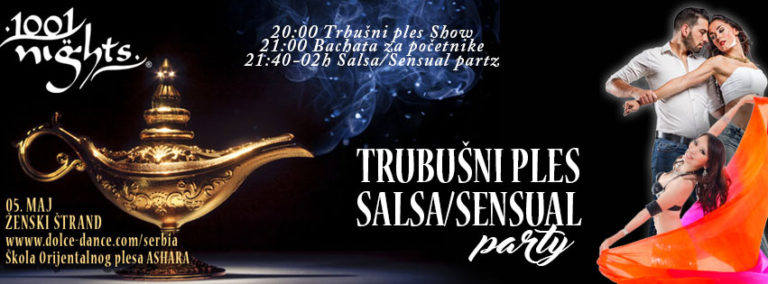1001 Night`s – Trbušni ples i Salsa/Sensual party Ženski štrand